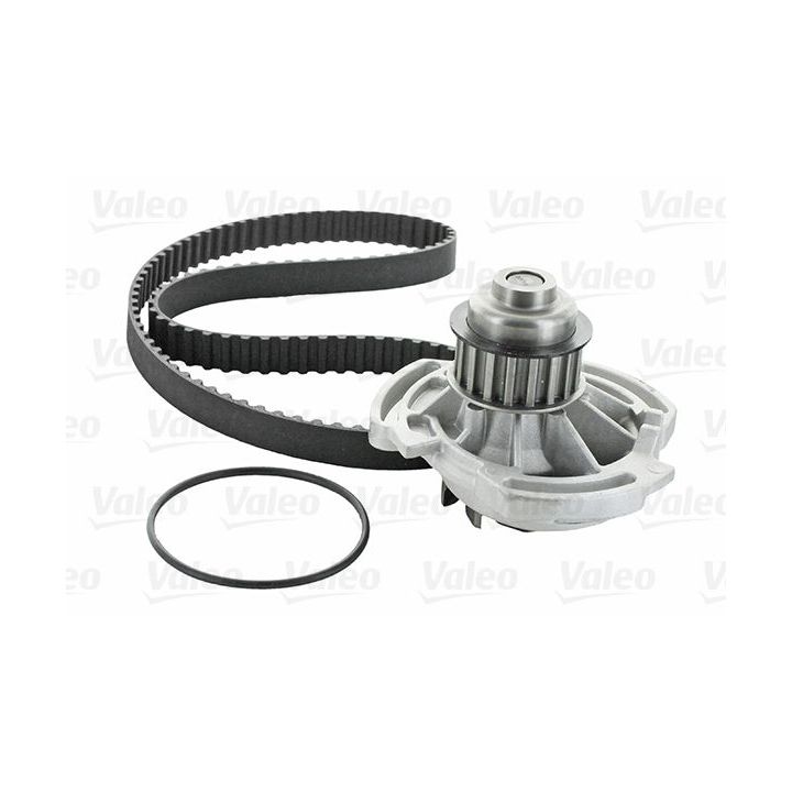 Vandens siurblio ir paskirstymo diržo komplektas VALEO 614698