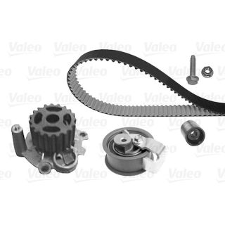 Vandens siurblio ir paskirstymo diržo komplektas VALEO 614699