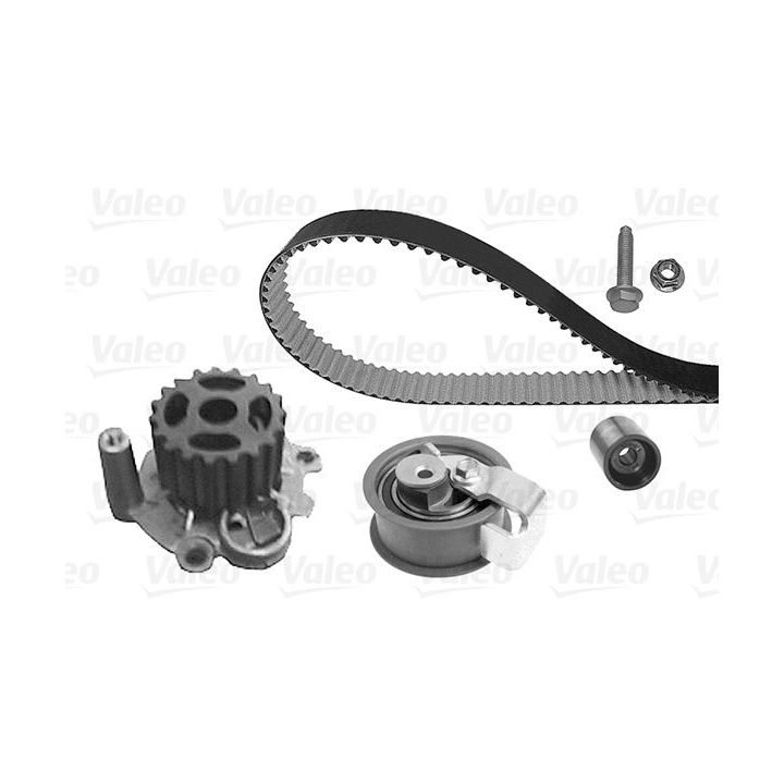 Vandens siurblio ir paskirstymo diržo komplektas VALEO 614699