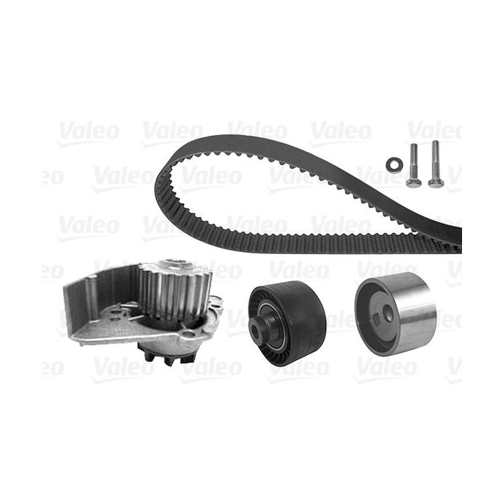 Vandens siurblio ir paskirstymo diržo komplektas VALEO 614701