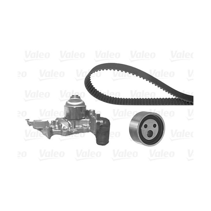 Vandens siurblio ir paskirstymo diržo komplektas VALEO 614702