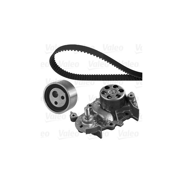 Vandens siurblio ir paskirstymo diržo komplektas VALEO 614703