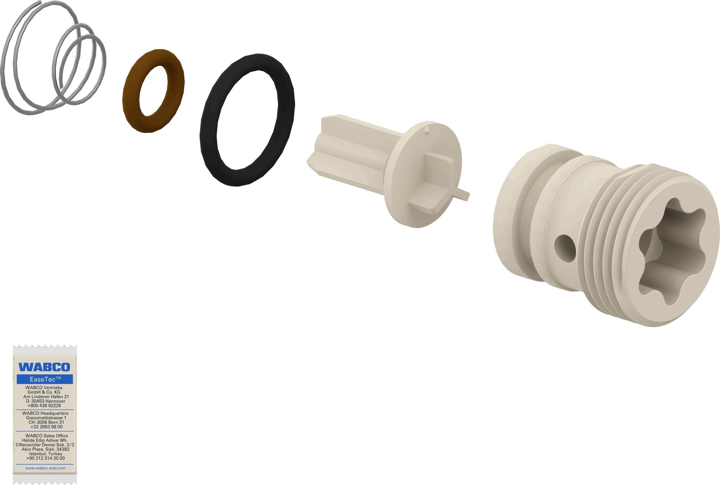 Remonto komplektas, džiovintuvas WABCO 9325109542