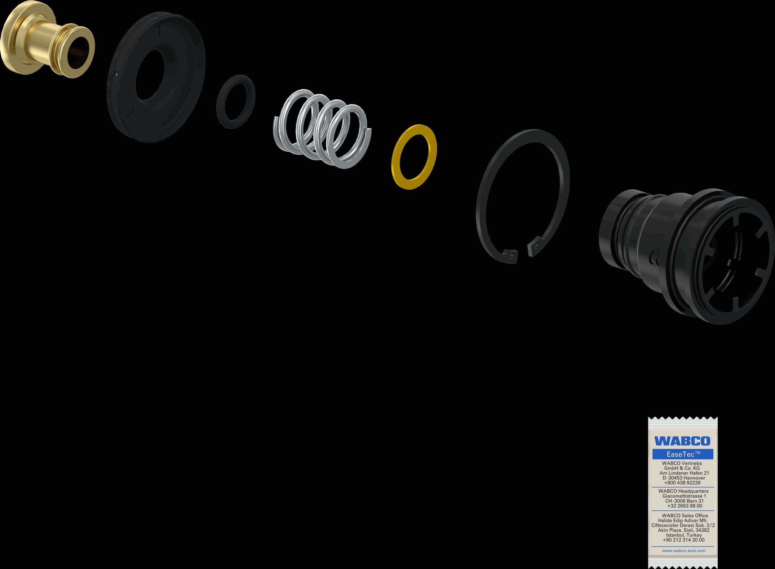 Remonto komplektas, džiovintuvas WABCO 9325109632