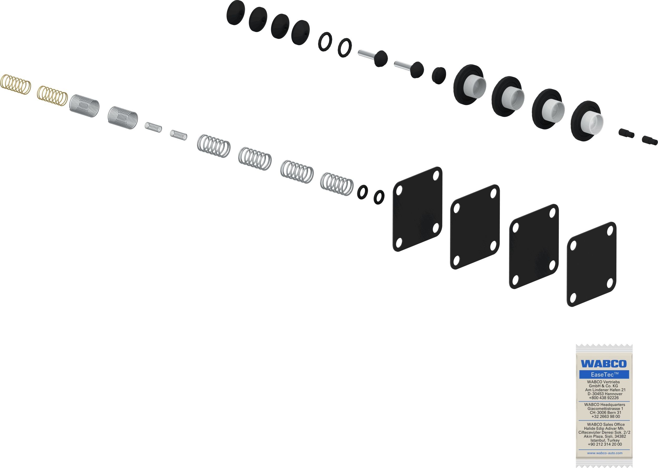 Remonto komplektas WABCO 9347020052