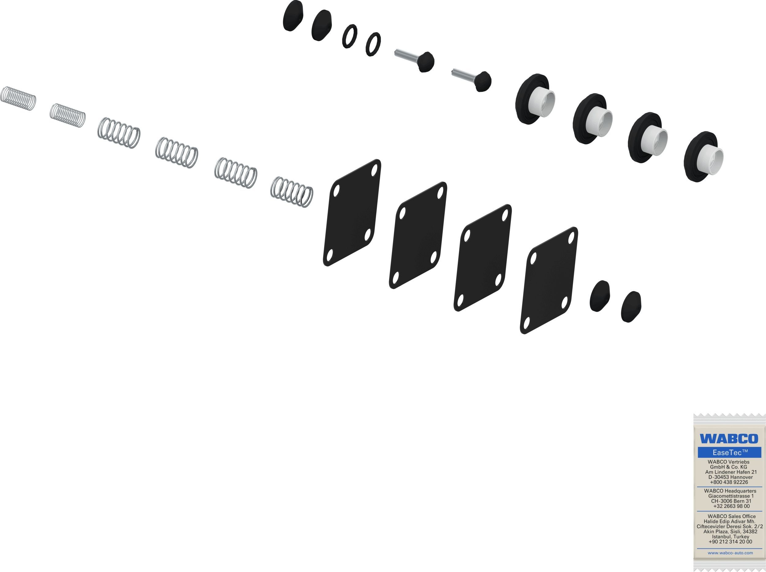 Remonto komplektas WABCO 9347020092
