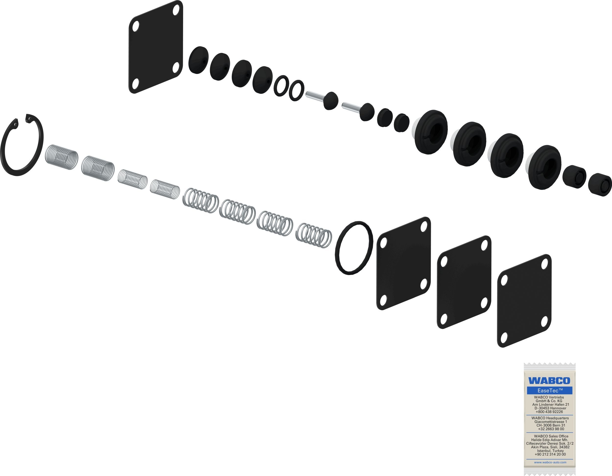 Remonto komplektas WABCO 9347029002