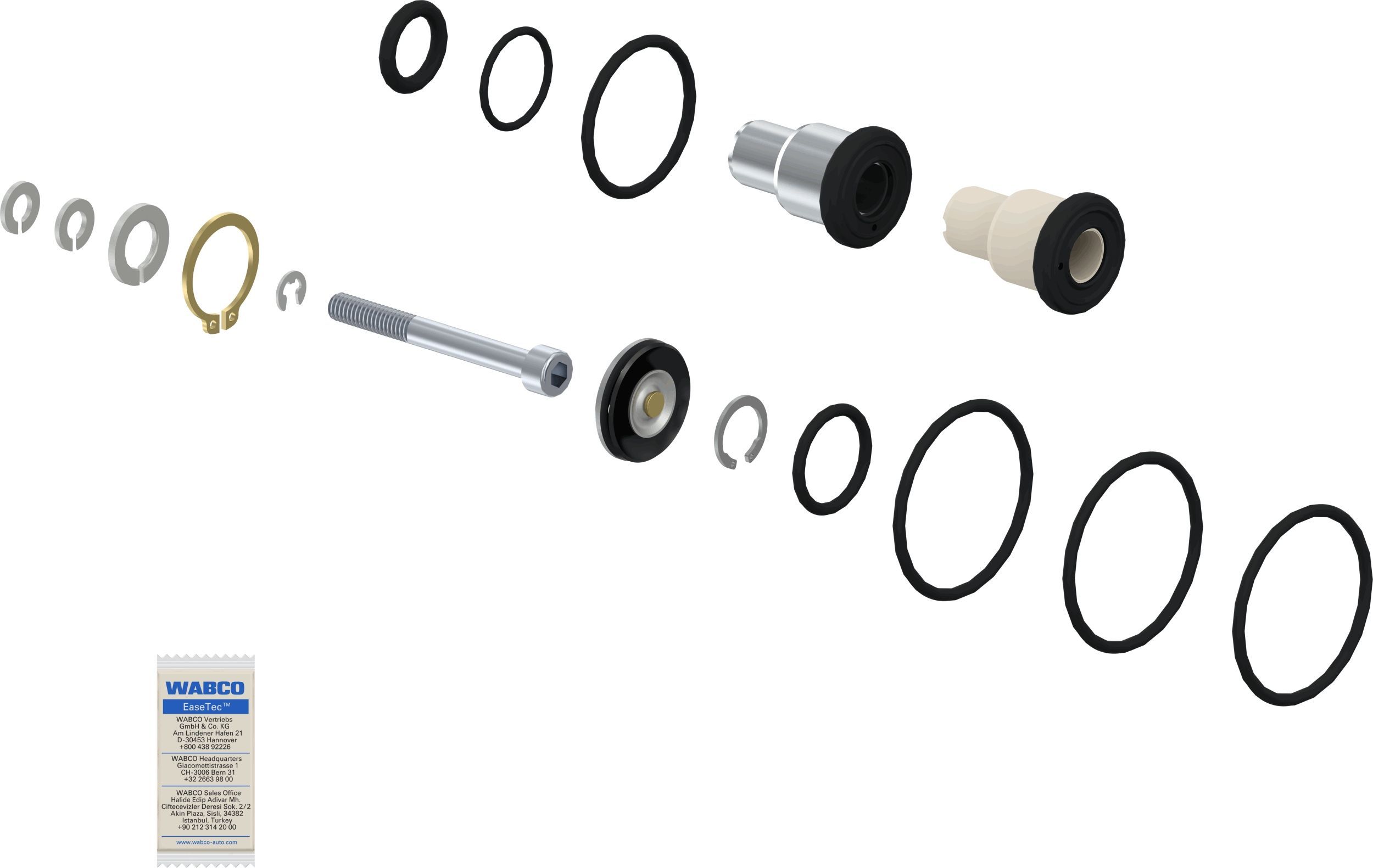 Remonto komplektas WABCO 9611060002