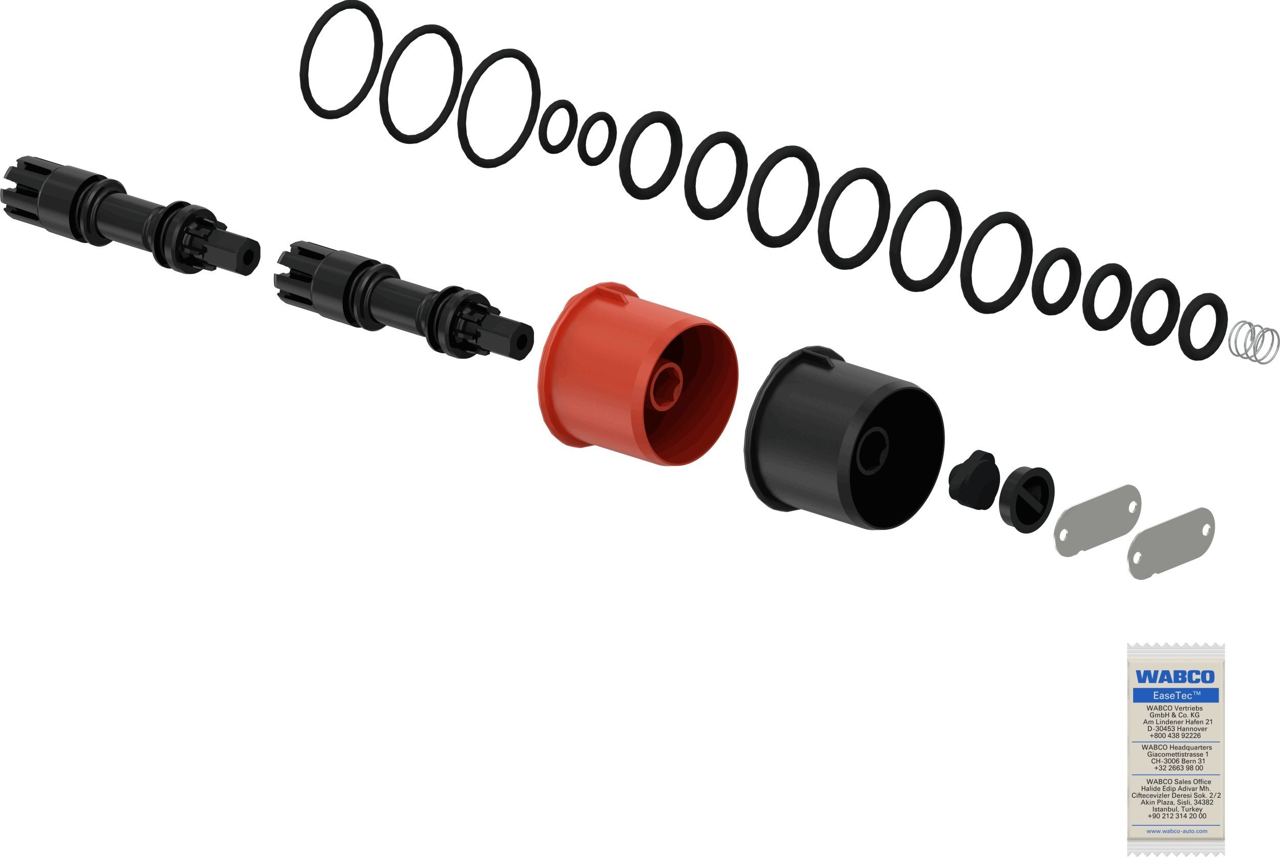 Remonto komplektas WABCO 9630010012