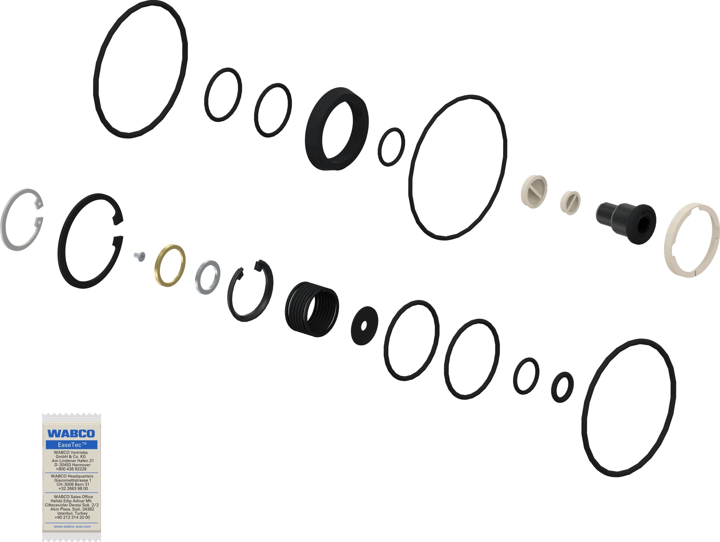 Remonto komplektas WABCO 9710020052