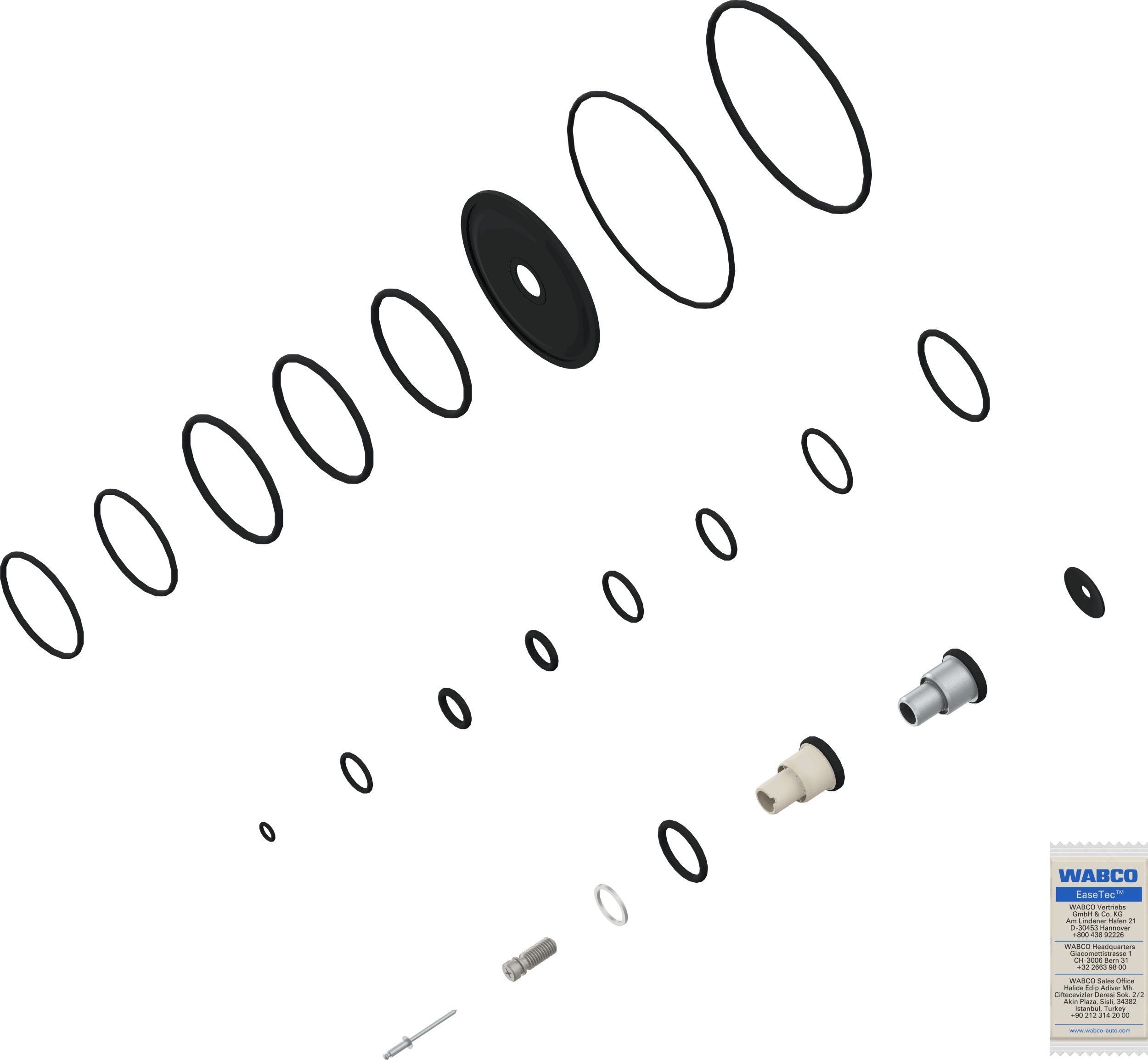 Remonto komplektas WABCO 9730020032