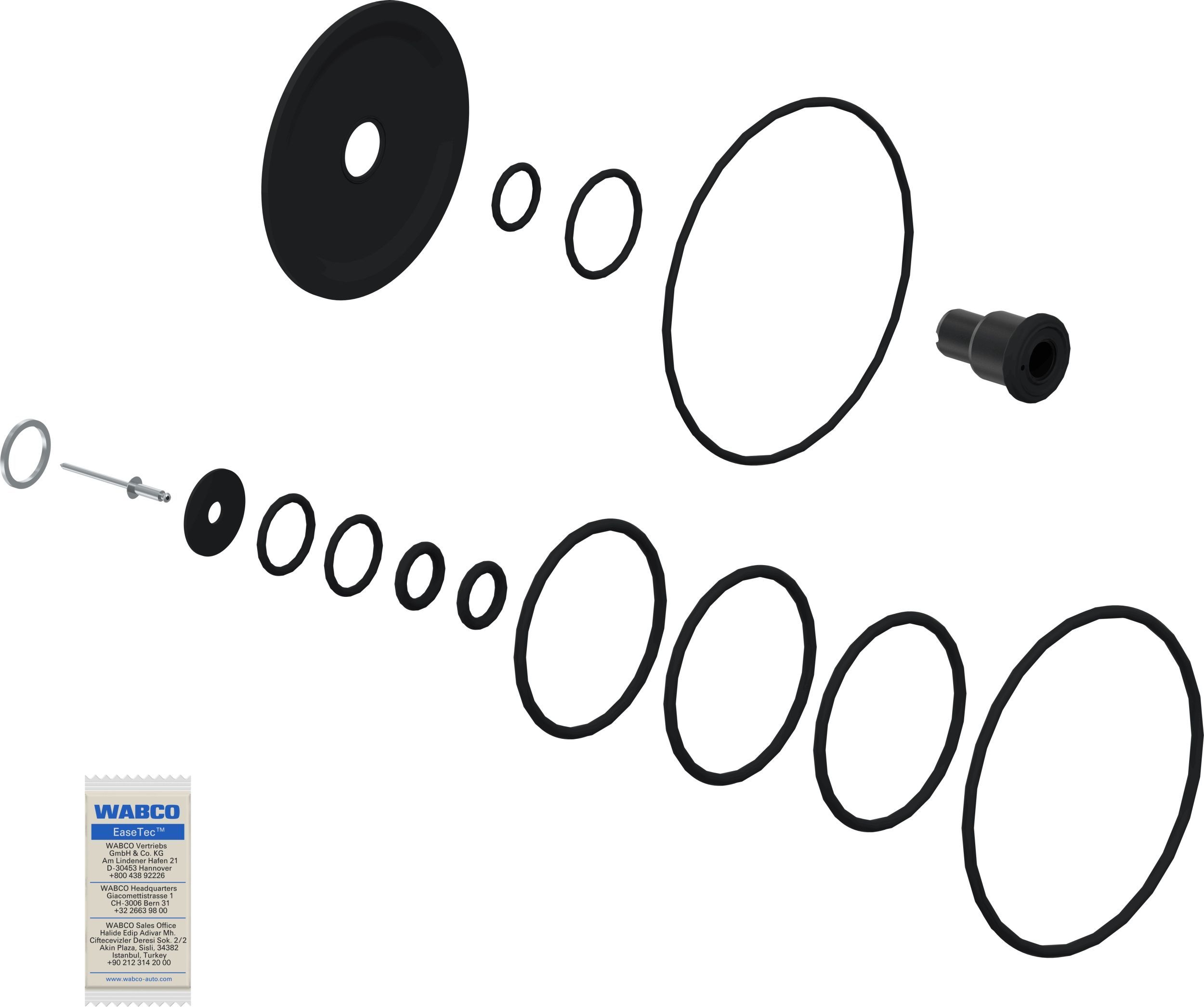 Remonto komplektas WABCO 9730020042