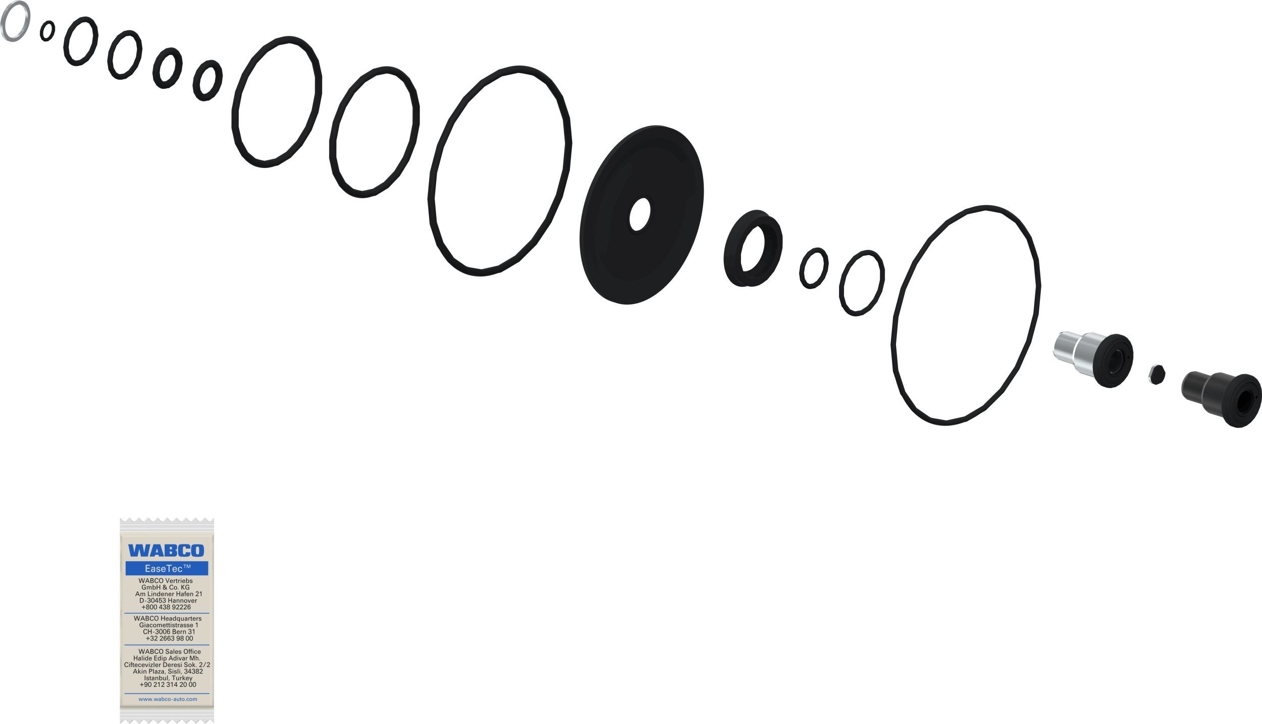 Remonto komplektas WABCO 9730020092