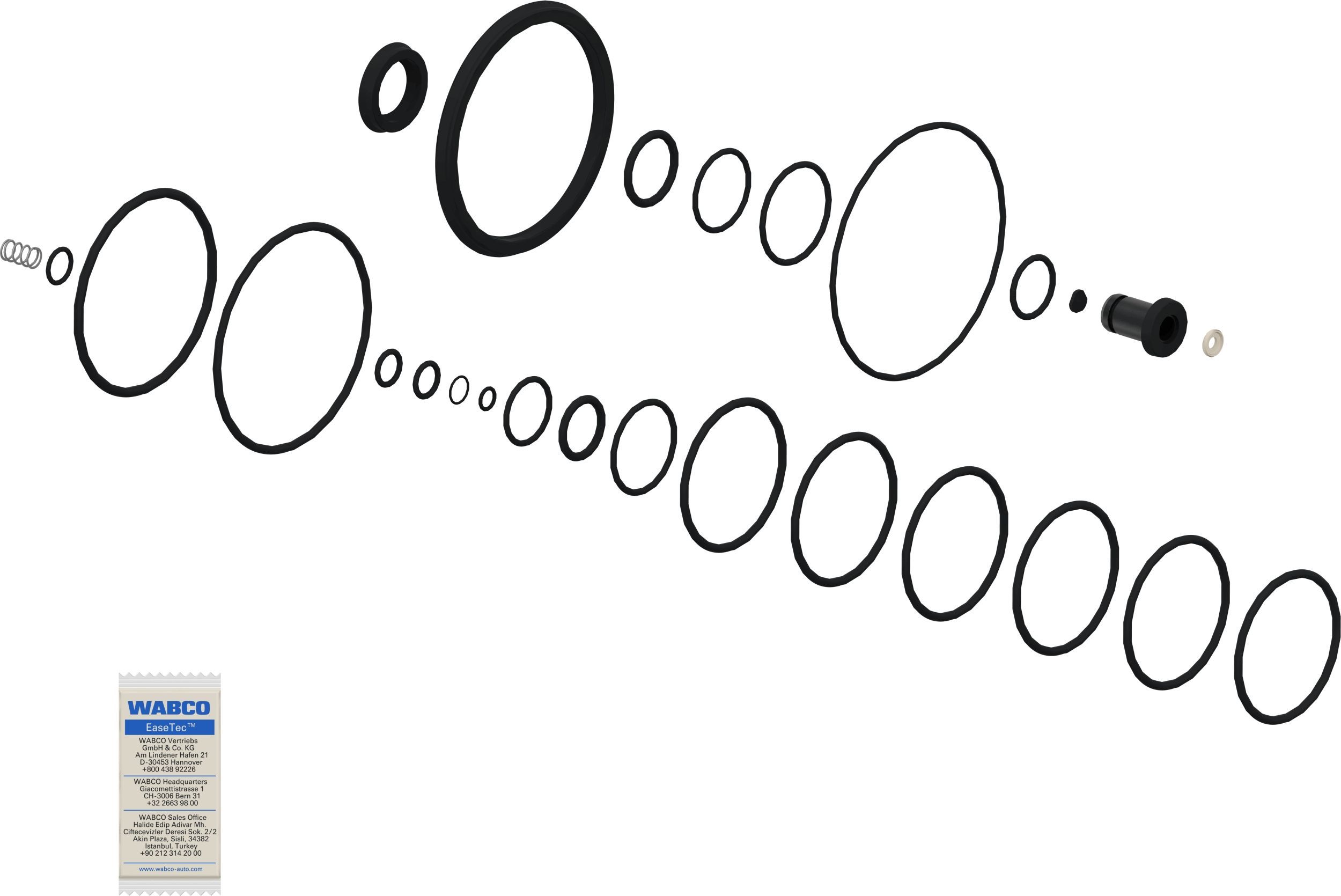 Remonto komplektas WABCO 9730090012