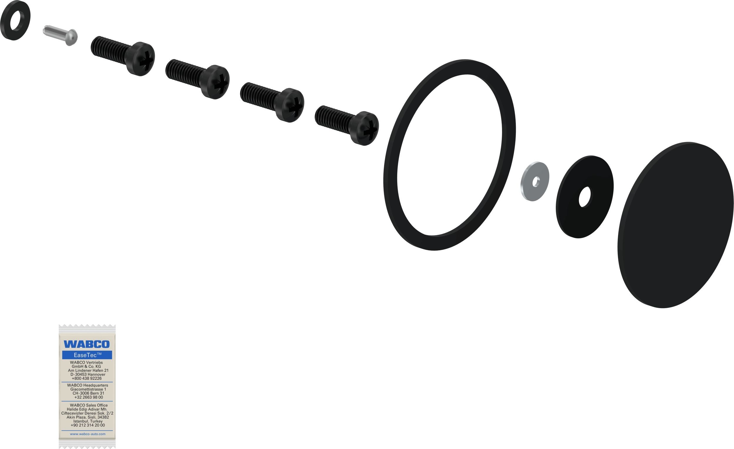 Remonto komplektas WABCO 9735000012