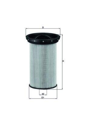 Kuro filtras KNECHT KX 69