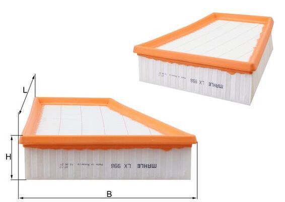 Oro filtras KNECHT LX 998