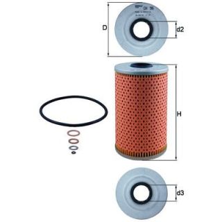 Alyvos filtras KNECHT OX 96D