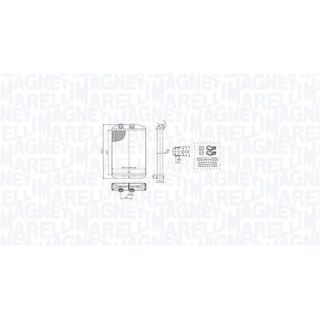 šilumokaitis, salono šildymas MAGNETI MARELLI 350218519000