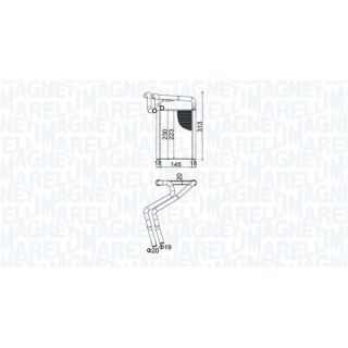 šilumokaitis, salono šildymas MAGNETI MARELLI 350218488000