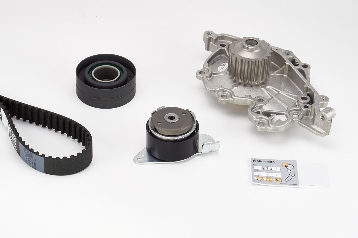 Vandens siurblio ir paskirstymo diržo komplektas CONTINENTAL CTAM CT921WP1