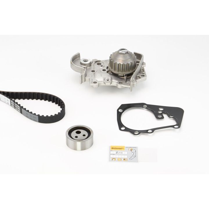 Vandens siurblio ir paskirstymo diržo komplektas CONTINENTAL CTAM CT988WP2