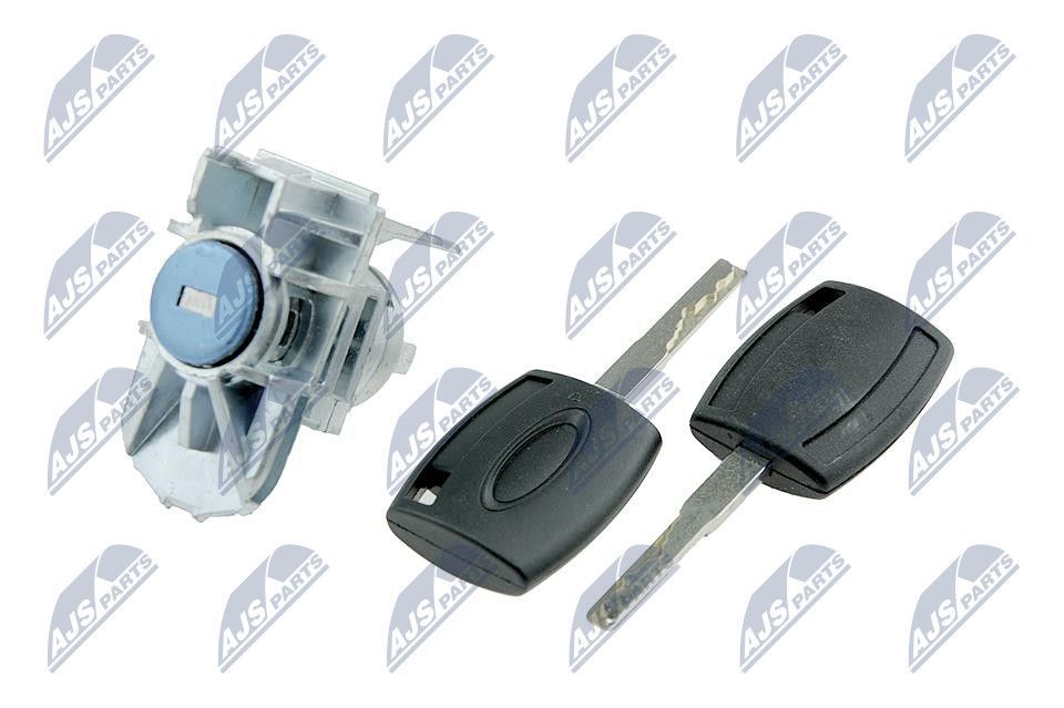 Užrakto cilindro komplektas NTY EZC-FR-059