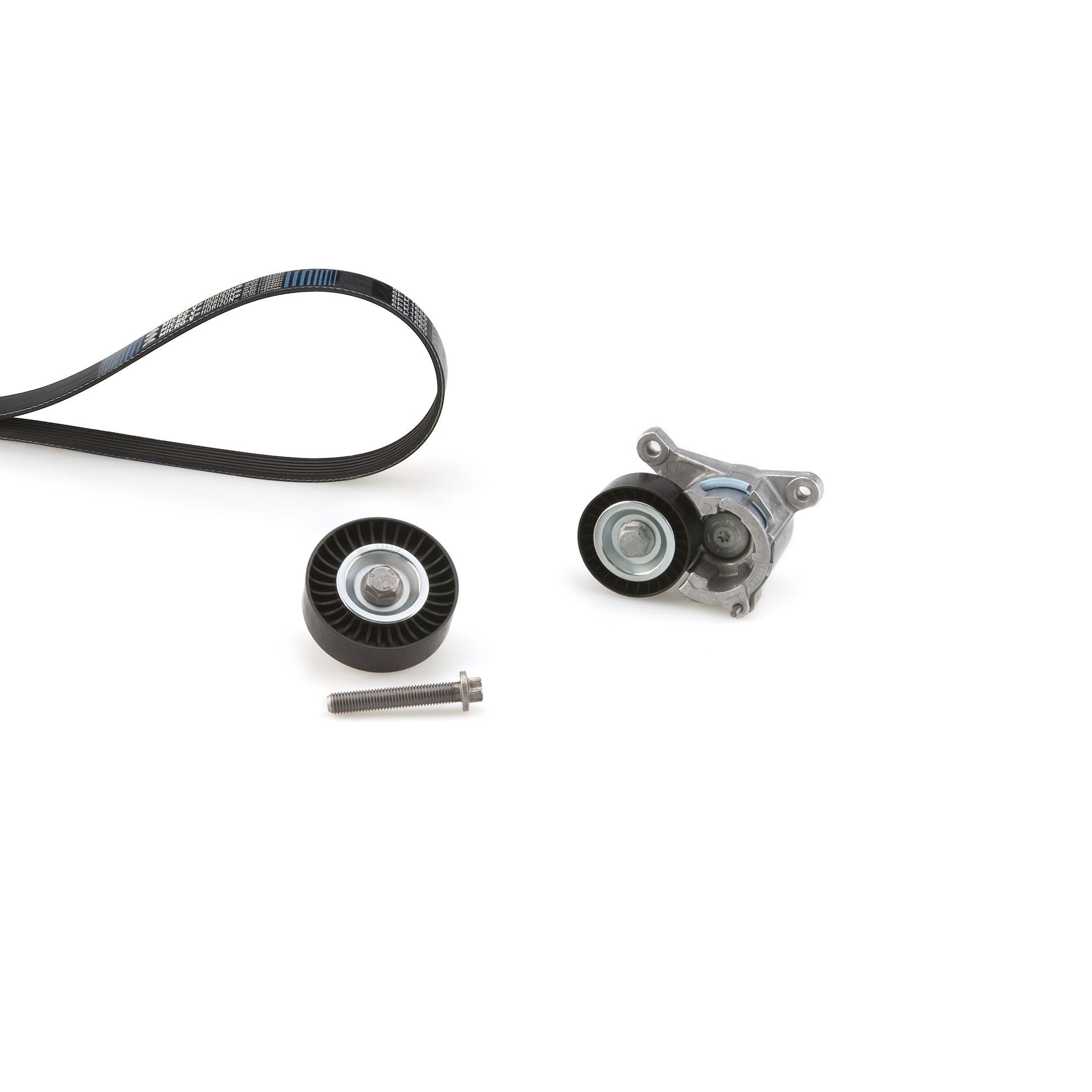 V formos rumbuotas diržas, komplektas GATES K306PK1708