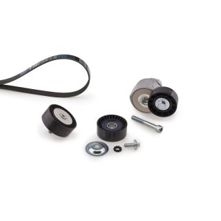 V formos rumbuotas diržas, komplektas GATES K326PK1708