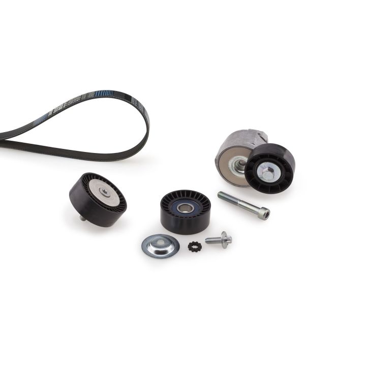 V formos rumbuotas diržas, komplektas GATES K326PK1708