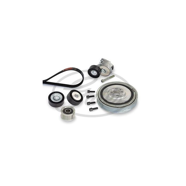 V formos rumbuotas diržas, komplektas GATES K336PK1708