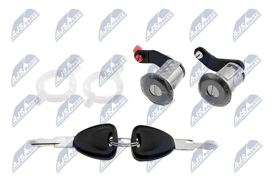 Užrakto cilindro komplektas NTY EZC-RE-032