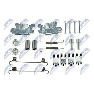 Priedų komplektas, stovėjimo stabdžių trinkelės NTY HSR-FT-006