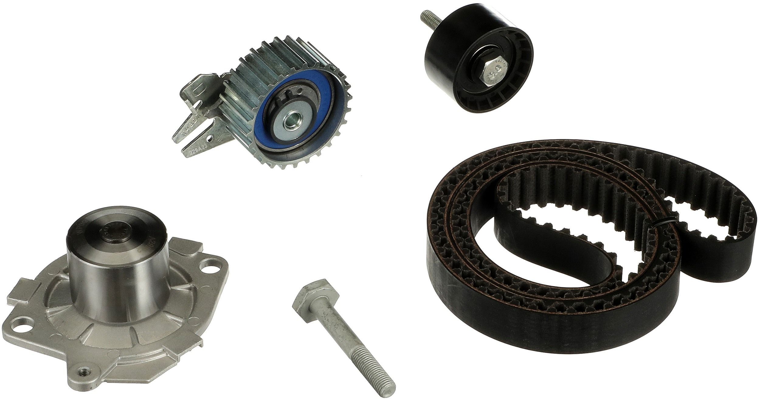 Vandens siurblio ir paskirstymo diržo komplektas GATES KP35462XS