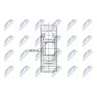 Jungčių komplektas, kardaninis velenas NTY NPW-HY-521