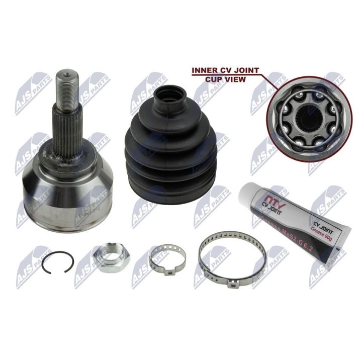 Jungčių komplektas, kardaninis velenas NTY NPZ-PL-041