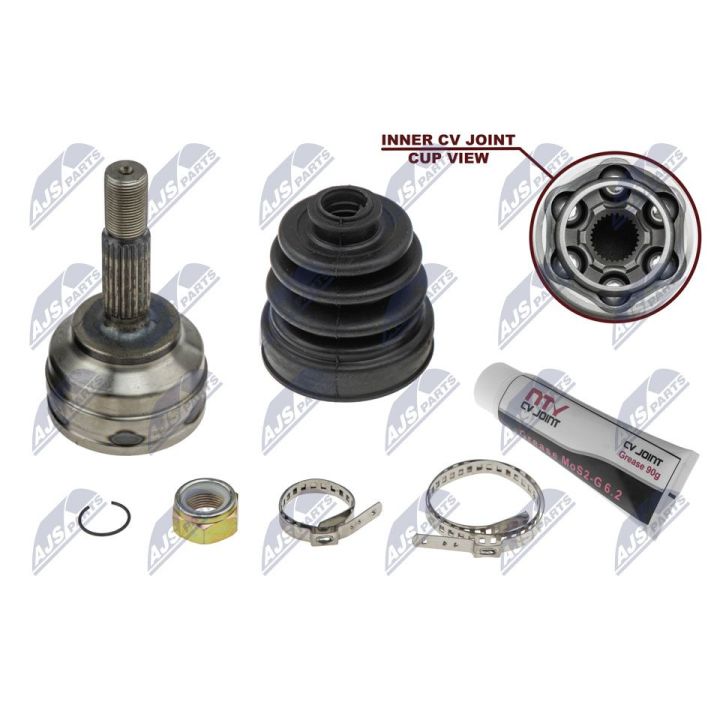 Jungčių komplektas, kardaninis velenas NTY NPZ-RE-022