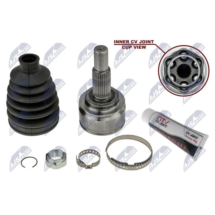 Jungčių komplektas, kardaninis velenas NTY NPZ-RE-038