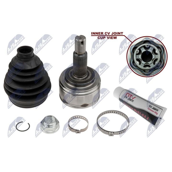 Jungčių komplektas, kardaninis velenas NTY NPZ-RE-041