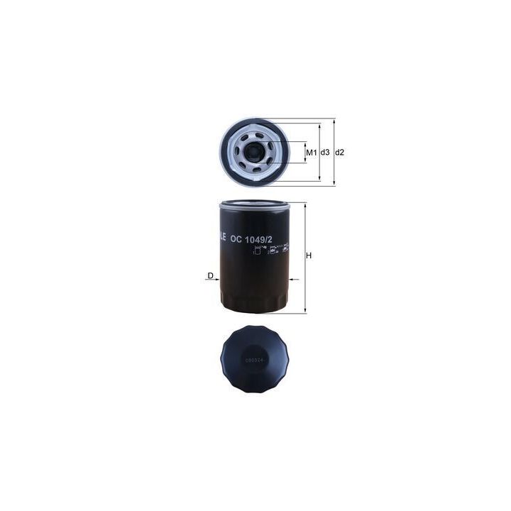 Alyvos filtras KNECHT OC 1049/2