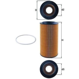 Alyvos filtras KNECHT OX 561D