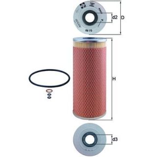 Alyvos filtras KNECHT OX 72D