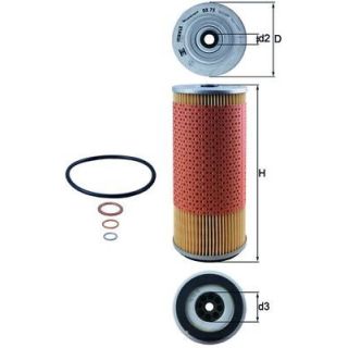 Alyvos filtras KNECHT OX 75D