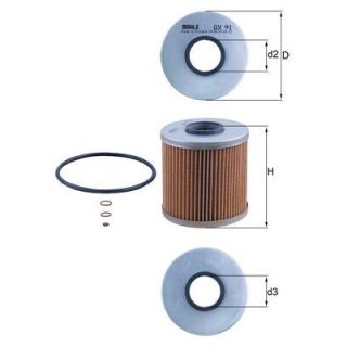 Alyvos filtras KNECHT OX 91D