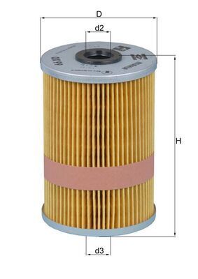 Alyvos filtras KNECHT OX 99