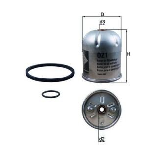 Alyvos filtras KNECHT OZ 1D