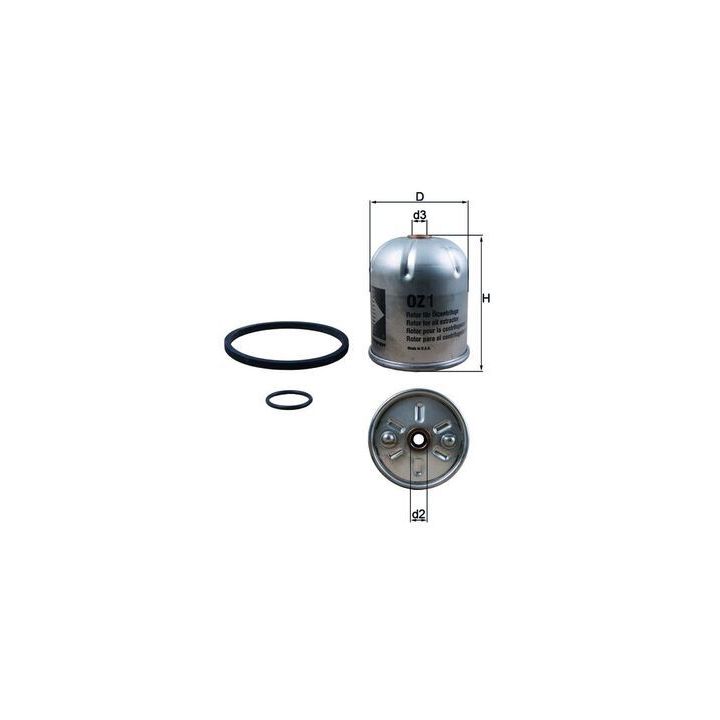 Alyvos filtras KNECHT OZ 1D