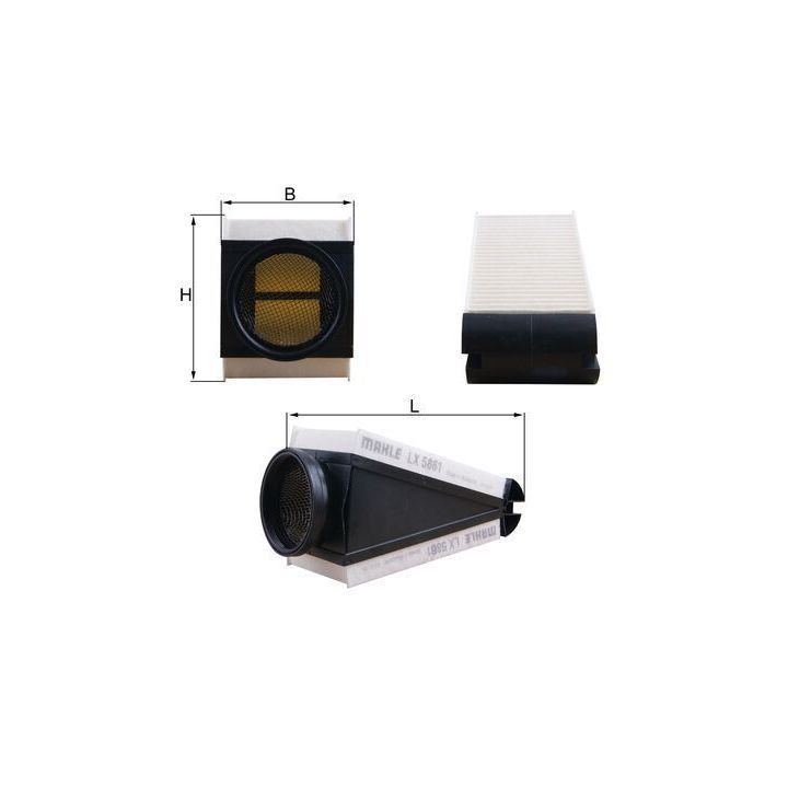 Oro filtras KNECHT LX 5861