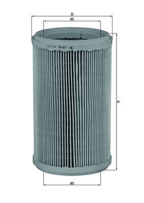 Oro filtras KNECHT LX 914