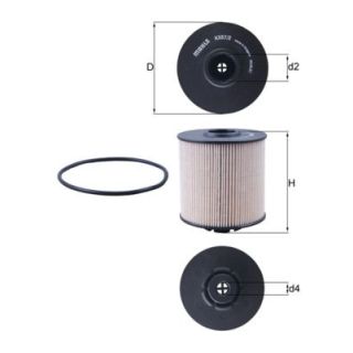 Kuro filtras KNECHT KX 67/2D